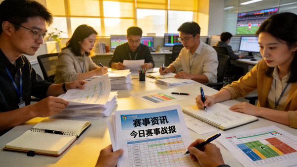 体育新闻编辑部整理赛事资讯与战报内容